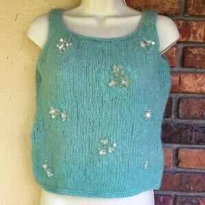 Mohair Vintage Sweater Vest approximately Small